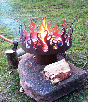 Flame Fire Pit