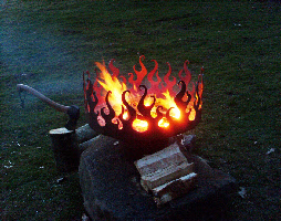 Flame Fire Pit